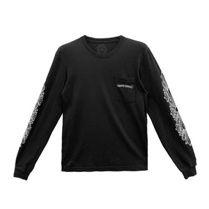 Chrome Hearts Pink Dagger Script Longsleeve