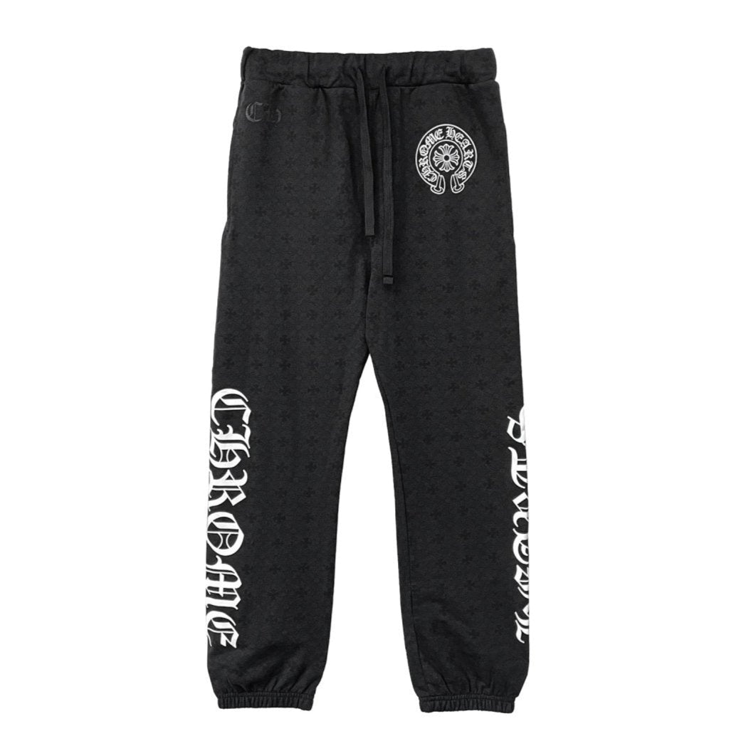 Chrome Hearts Monogram Horseshoe Logo Sweatpants