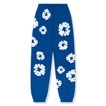 Load image into Gallery viewer, Denim Tears Cotton Wreath Sweatpants Blue