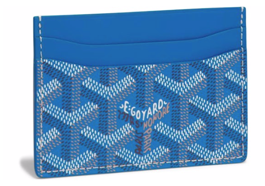 Goyard Cardholder Blue MustHype