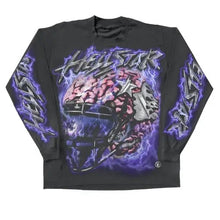 Load image into Gallery viewer, Hellstar Powered By The Star Longsleeve