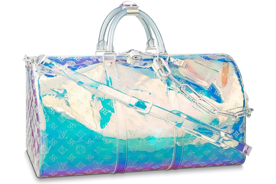 LV iridescent duffle bag  Louis bag, Pretty bags, Bags